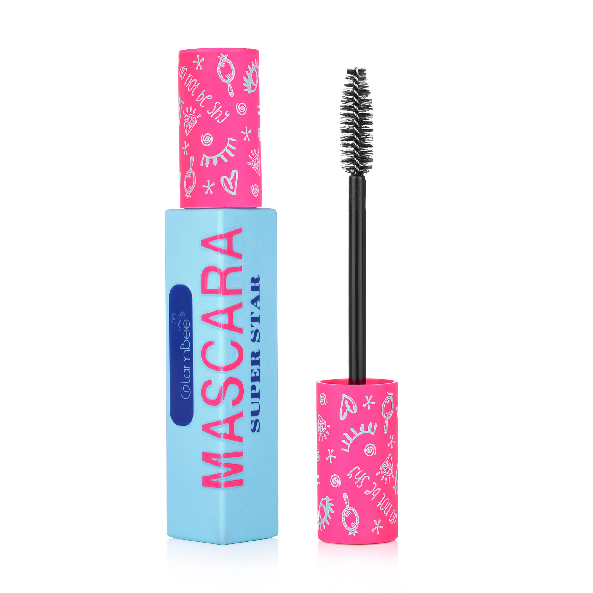 Туш для вій GlamBee Super Star Mascara, Black, 12 мл